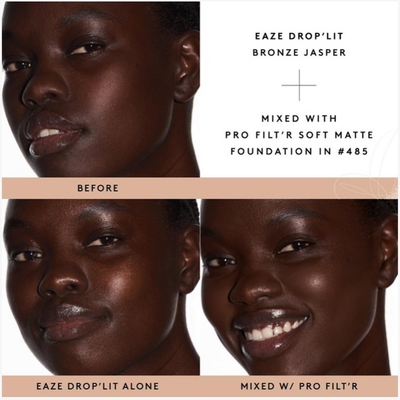 FENTY BEAUTY EAZE DROP'LIT ALL-OVER GLOW ENHANCER - BRONZE JASPER - Picture 7 of 9
